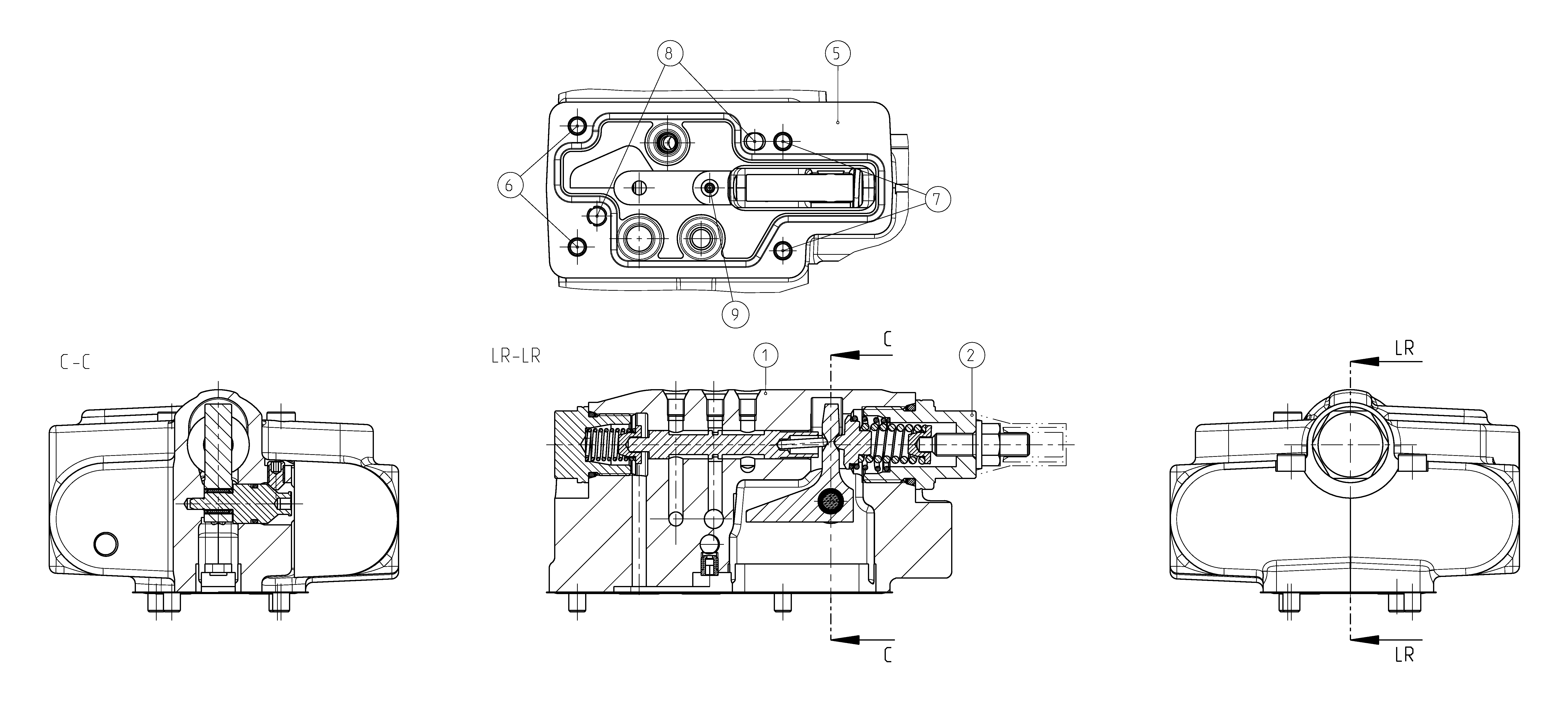 CONTROL VALVE — Zeichnung