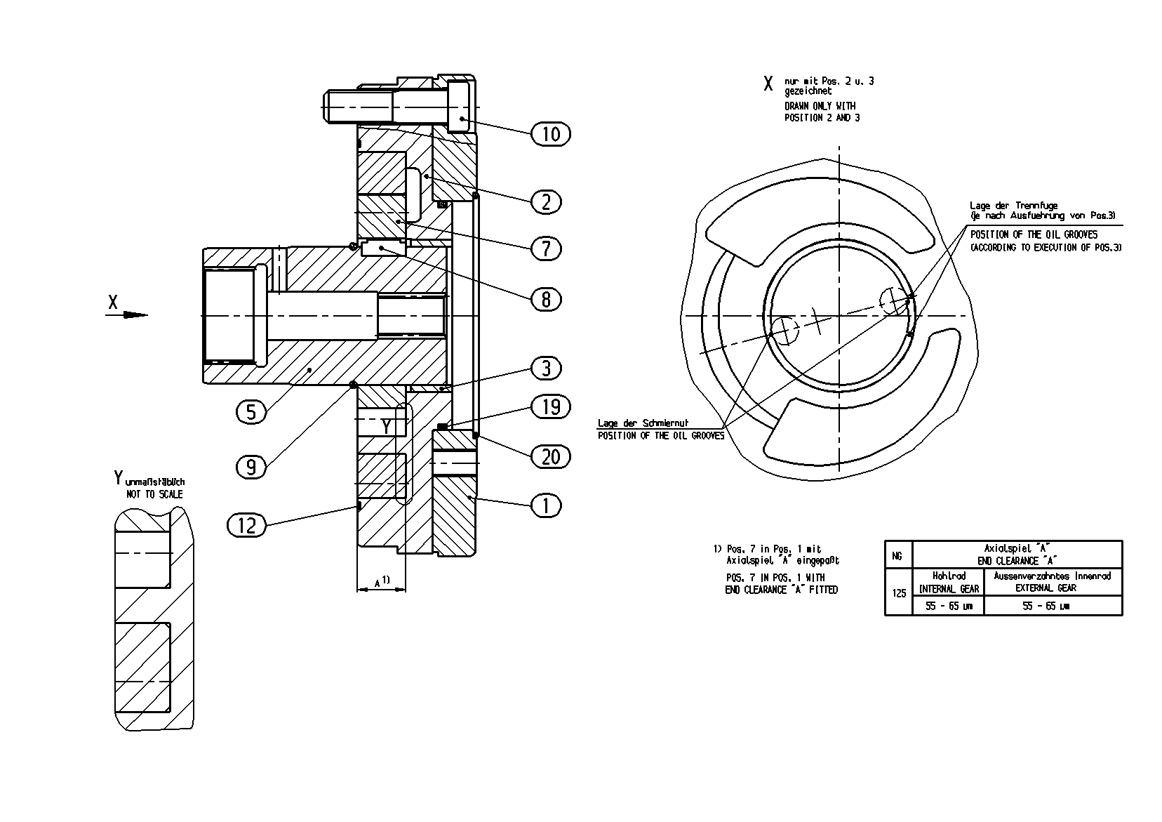 INTERNAL GEAR PUMP — Zeichnung