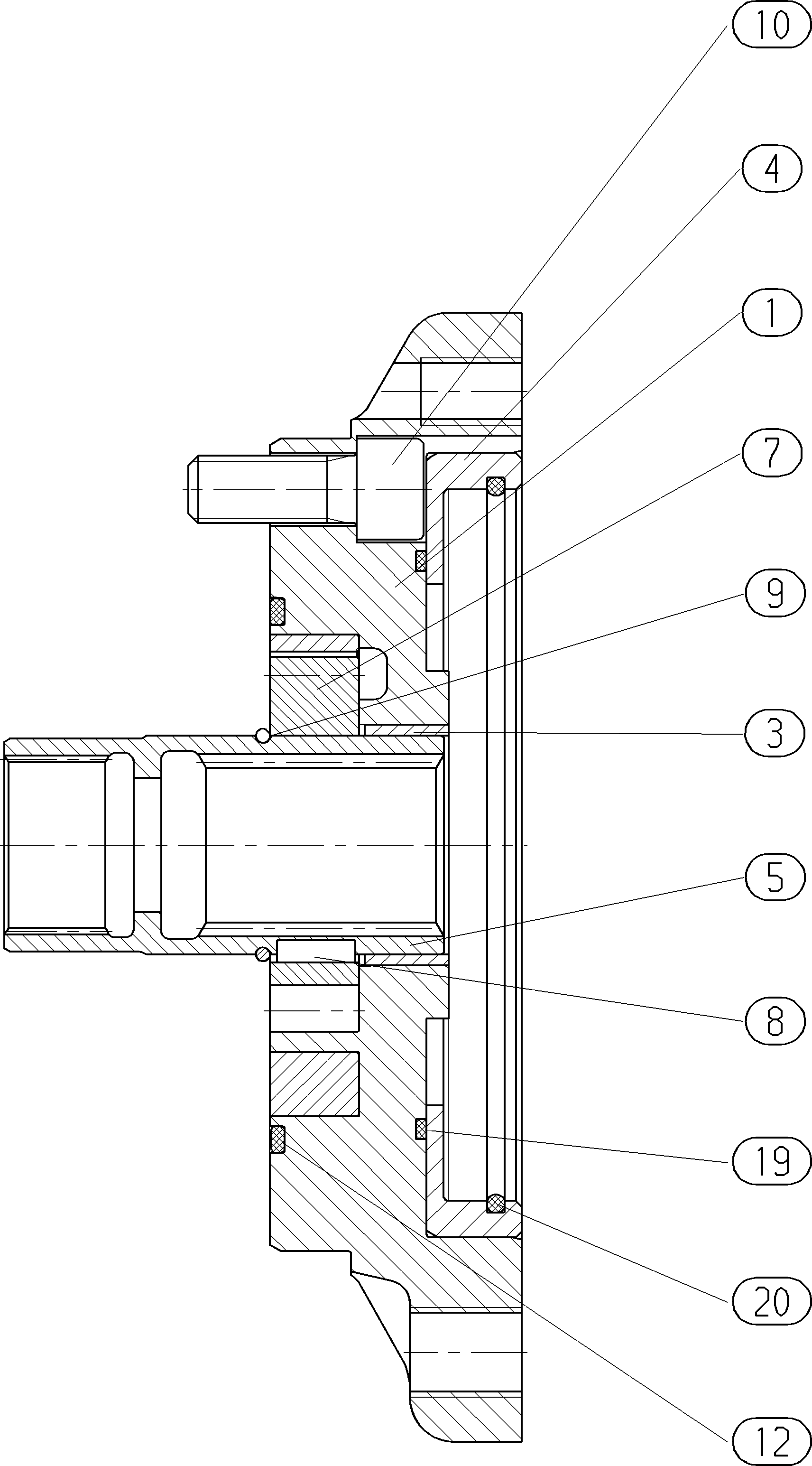 INTERNAL GEAR PUMP — Zeichnung