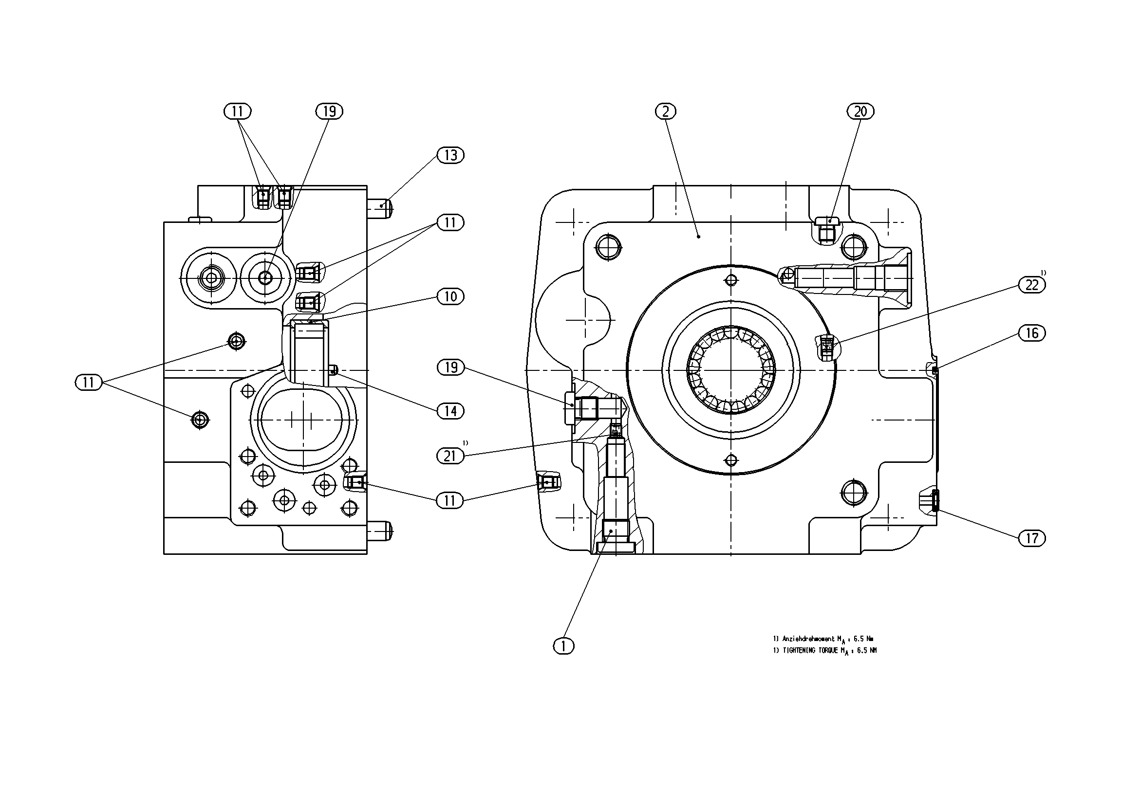 CONNECTION PLATE, RL — Zeichnung