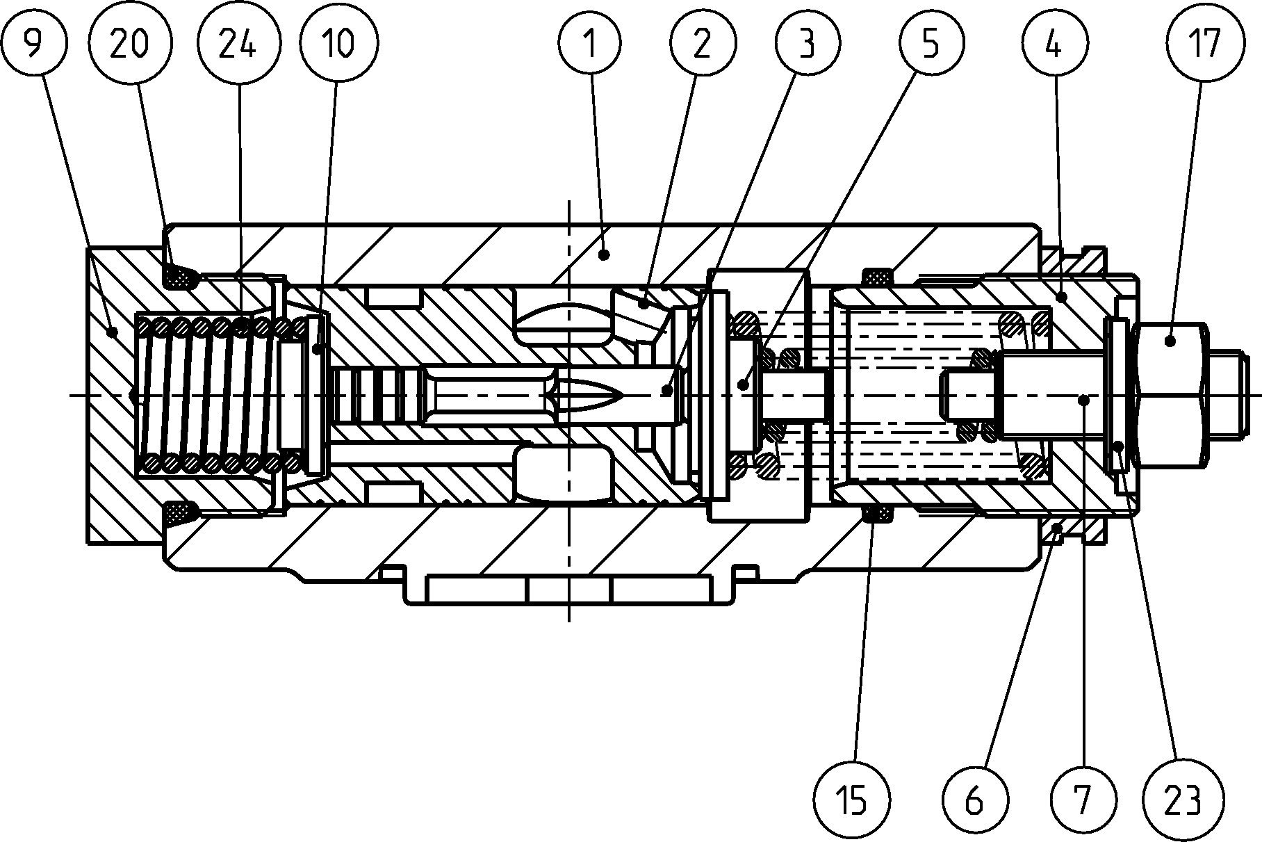 CONTROL VALVE — Zeichnung