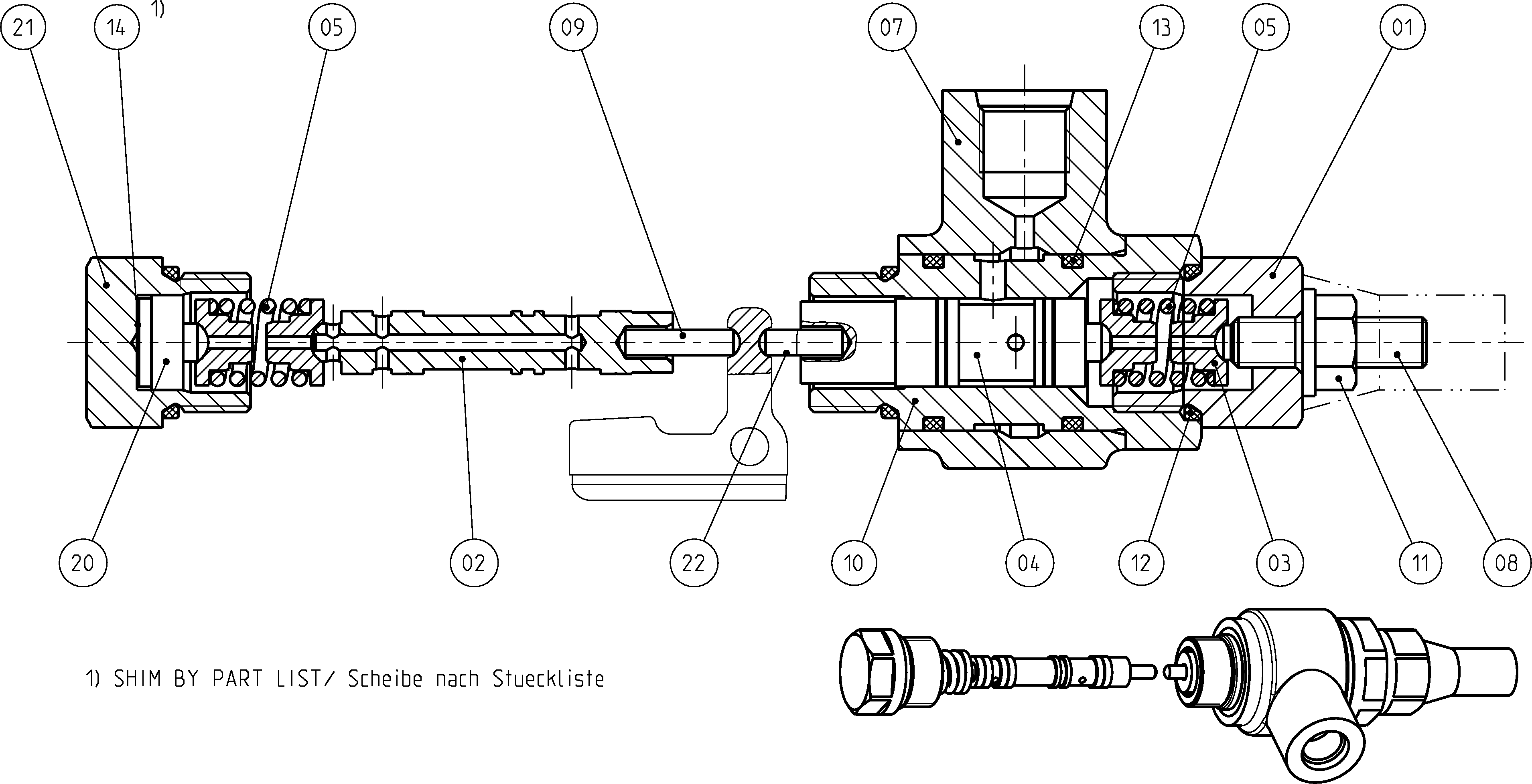 CONTROL ELEMENT — Zeichnung