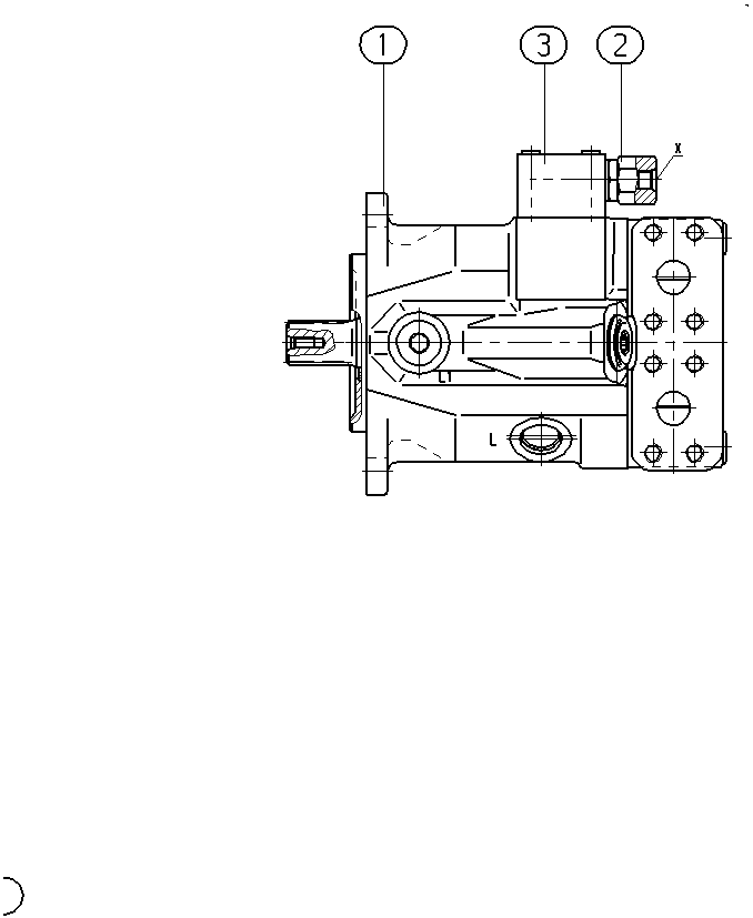 A A10V M 45 HZ /52W2-VRC10N00 — Zeichnung