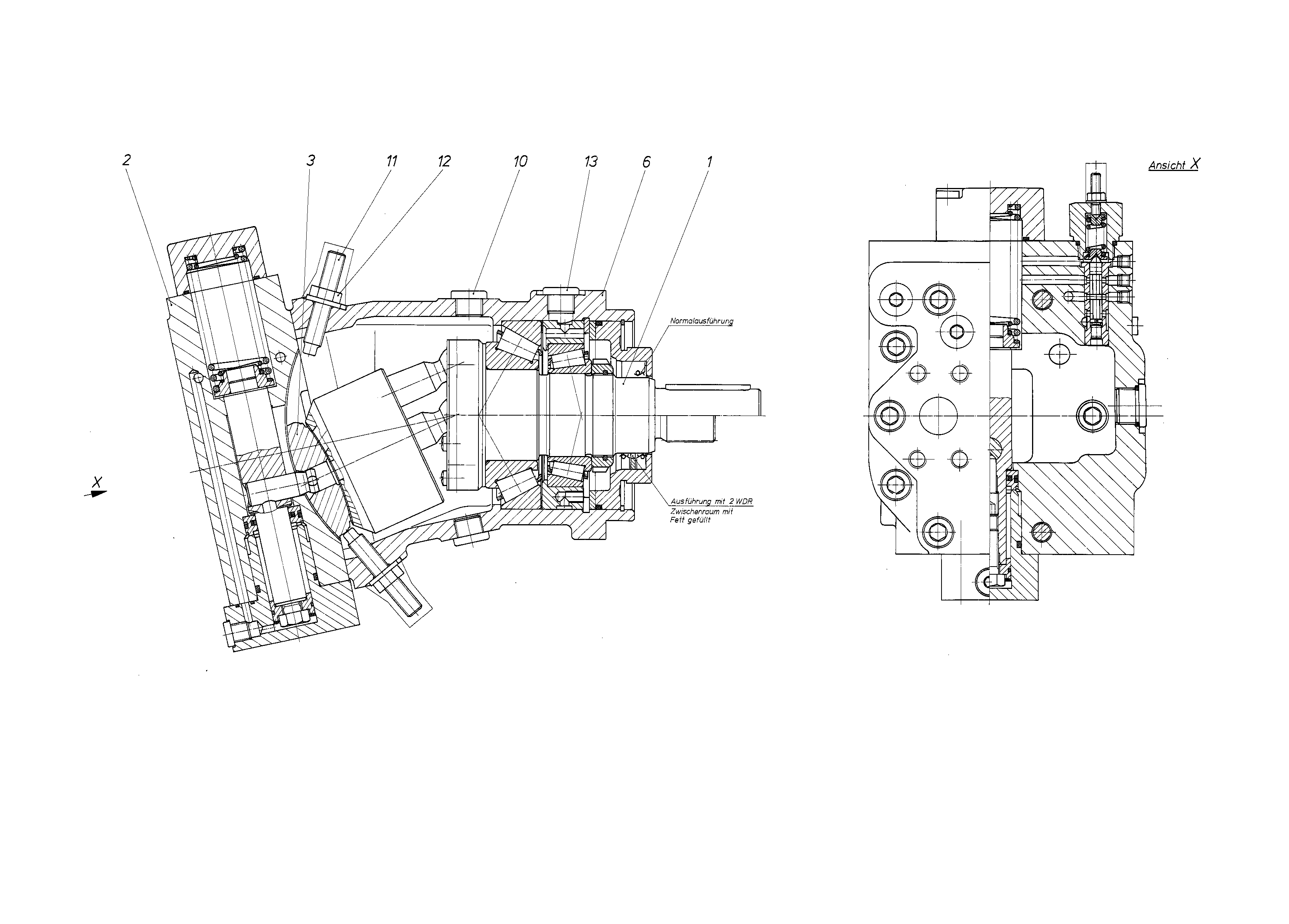 A7VO160DR/61R-PPB01 — Zeichnung