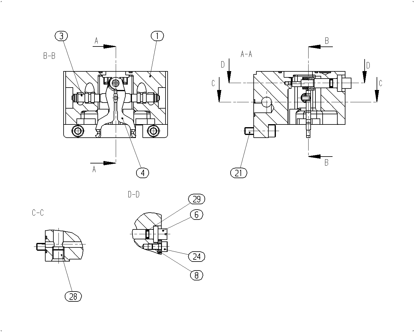 CONTROL HOUSING — Zeichnung