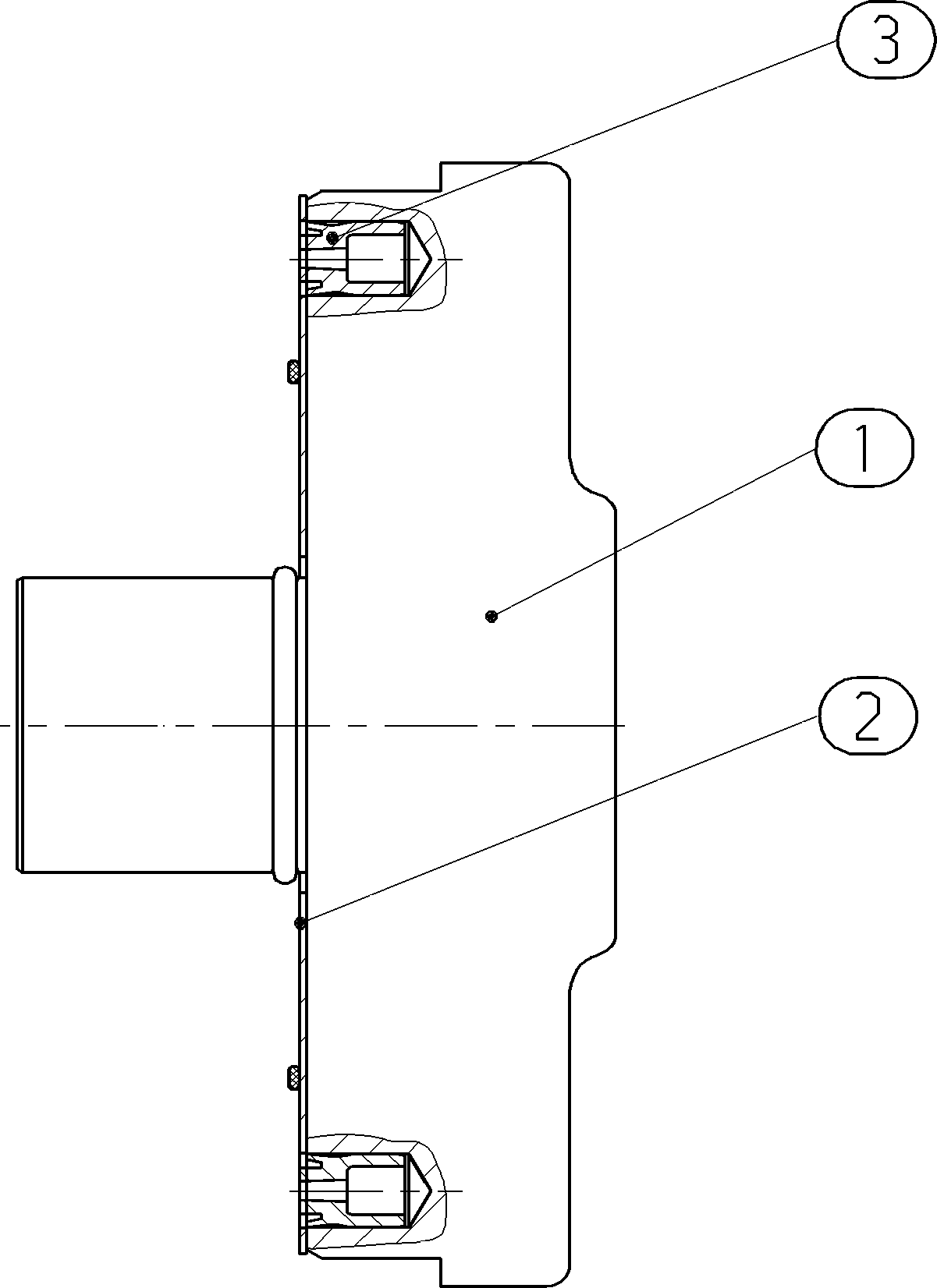 INTERNAL GEAR PUMP — Zeichnung