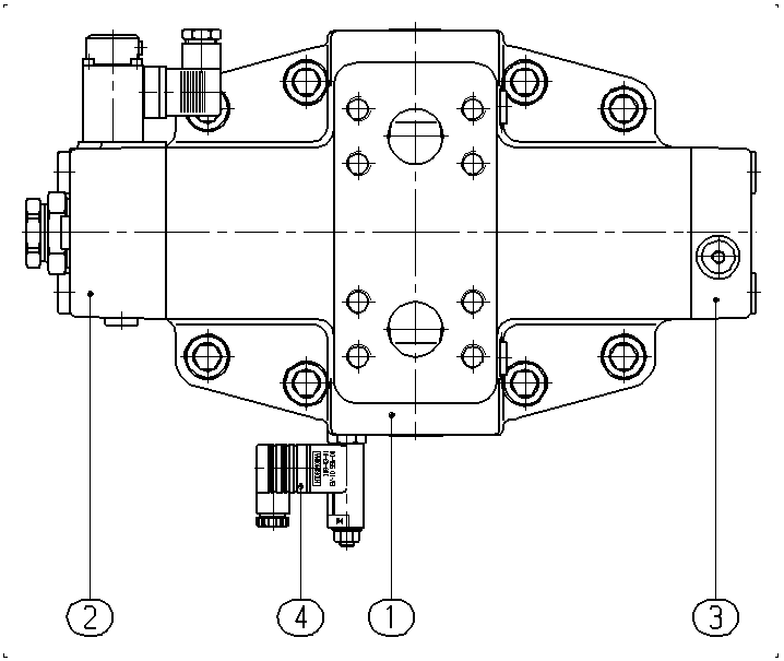 V A6V M 1000 EP2 /63-V150E — Zeichnung