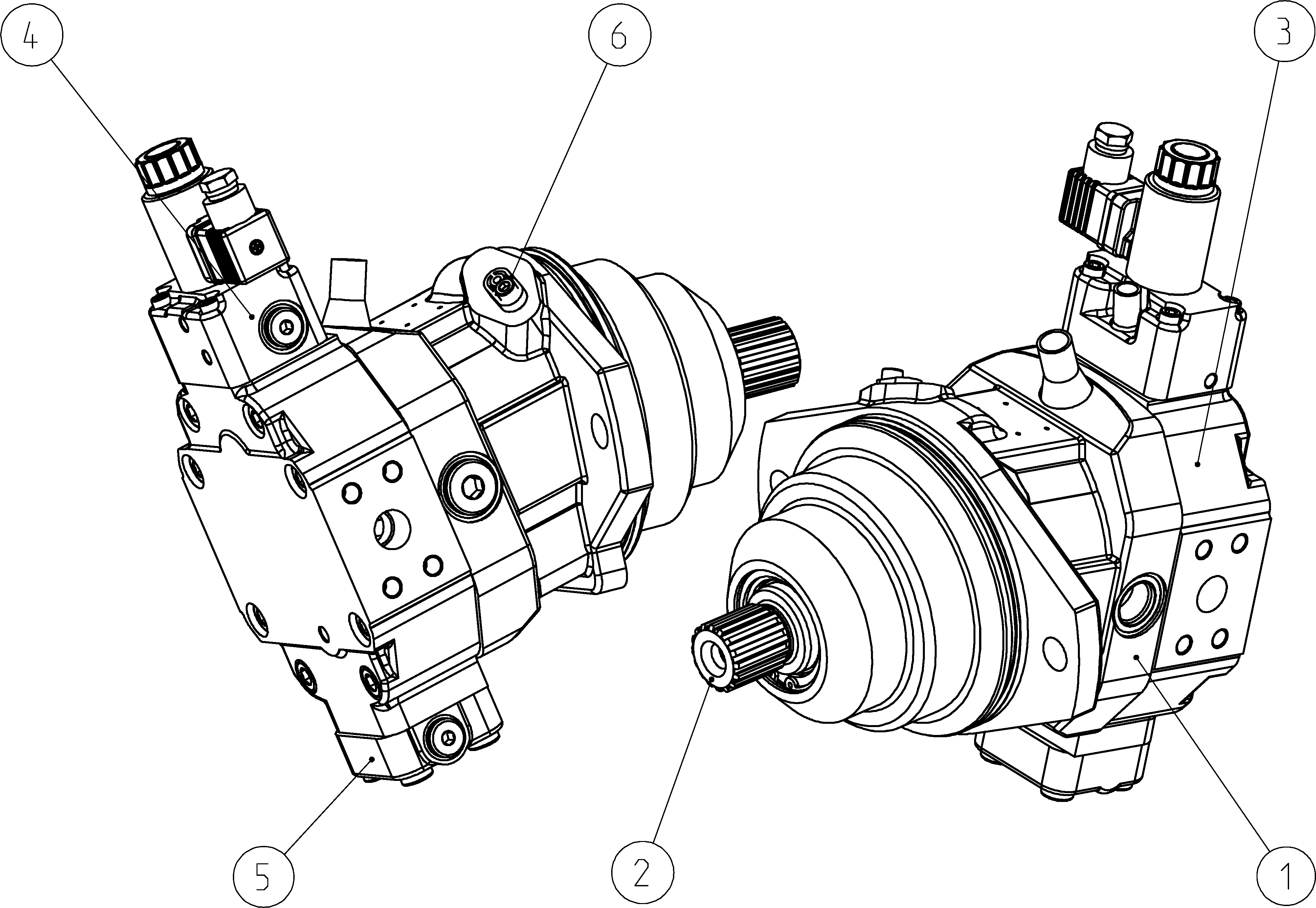 A6VE055EP600H000A/65MWV0P2Z820U-0 — Zeichnung
