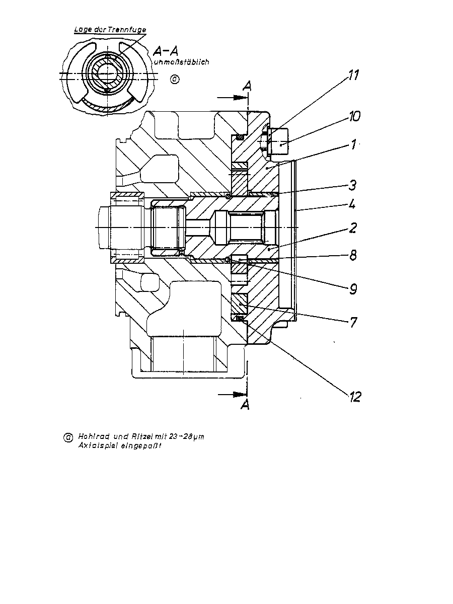 INTERNAL GEAR PUMP — Zeichnung
