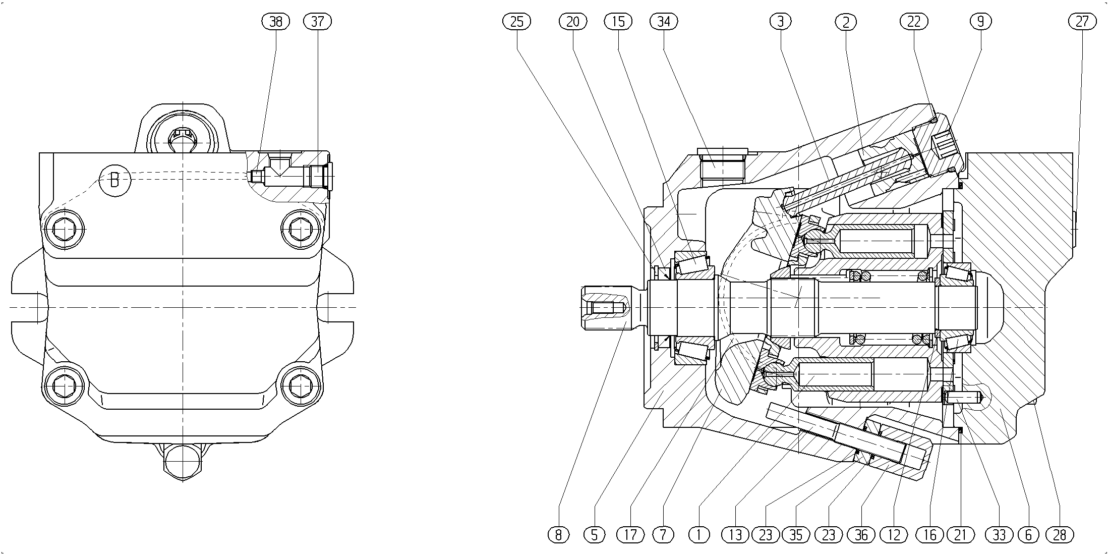 GA10VM45DG/52W1-PUC66N000-SO407 — Zeichnung