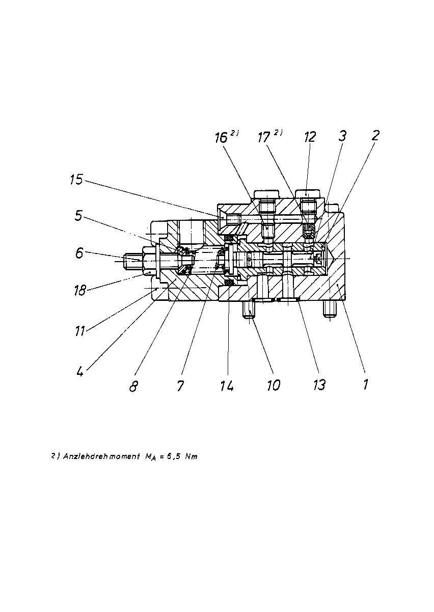SEQUENCE VALVE — Zeichnung