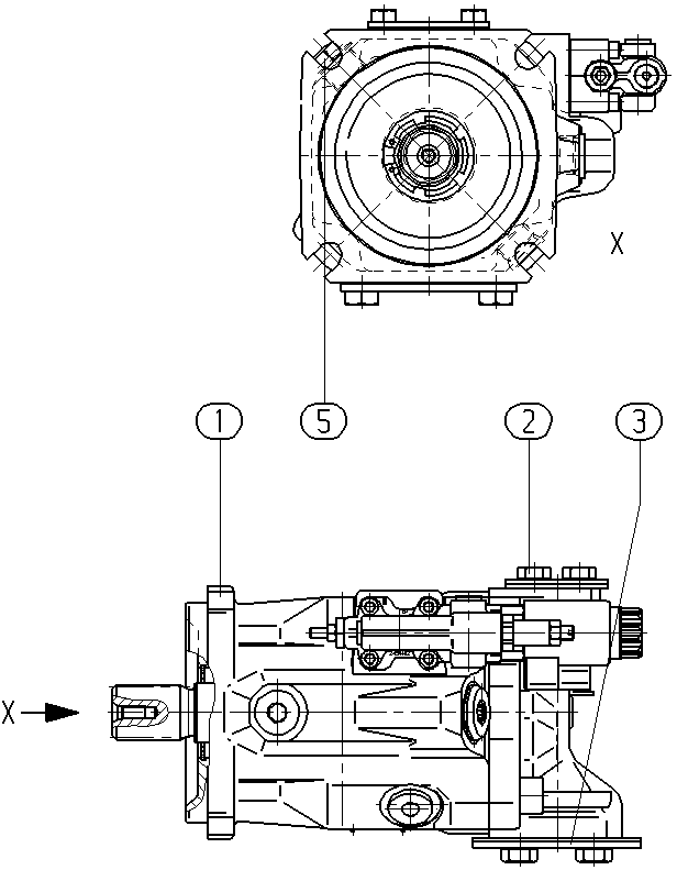 AL A10V O 60 ED72/52R-VSD12N00P -SO752 — Zeichnung