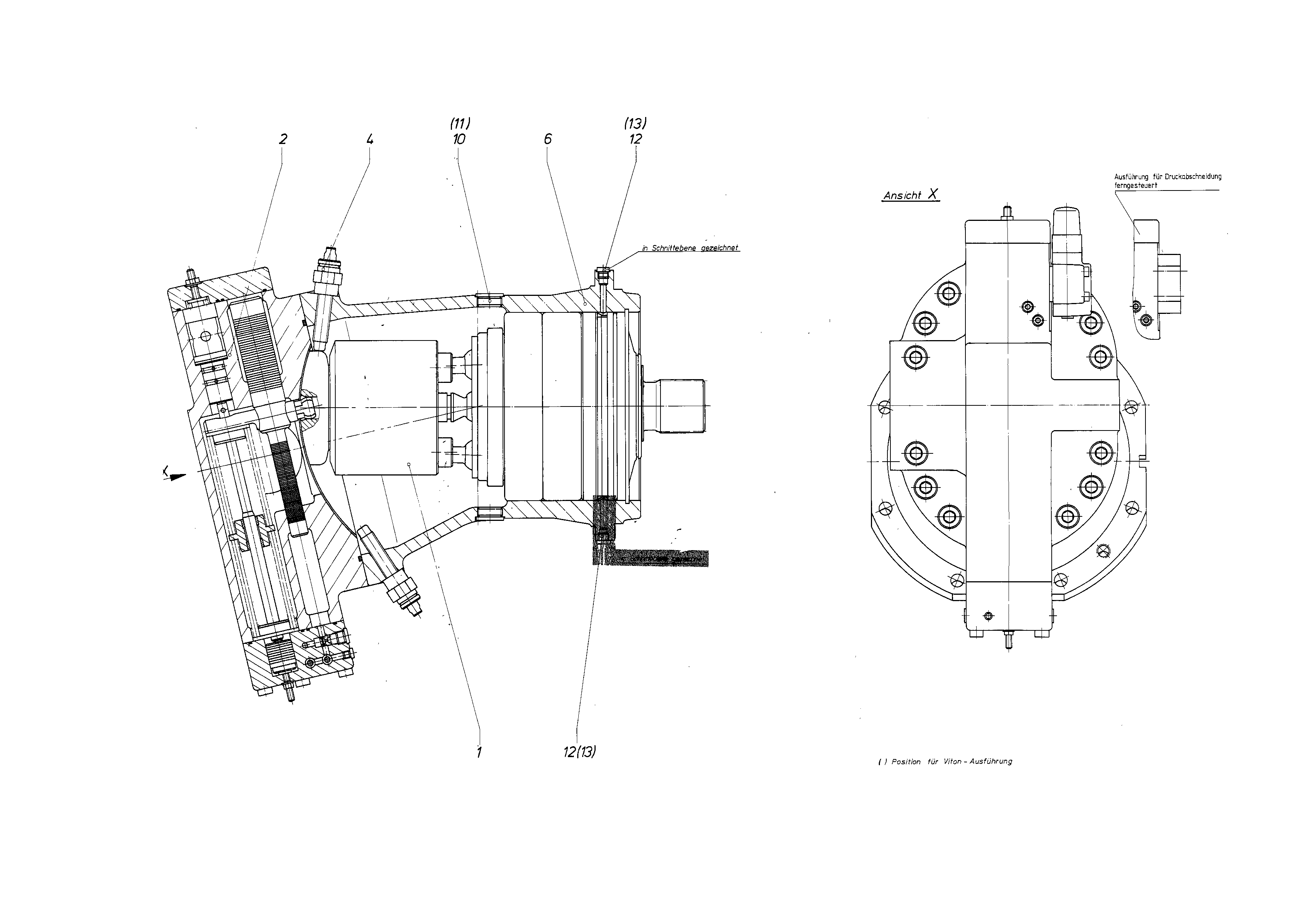 AA7V1000HD — Zeichnung