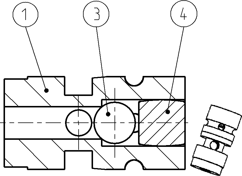 BRAKE PISTON — Zeichnung