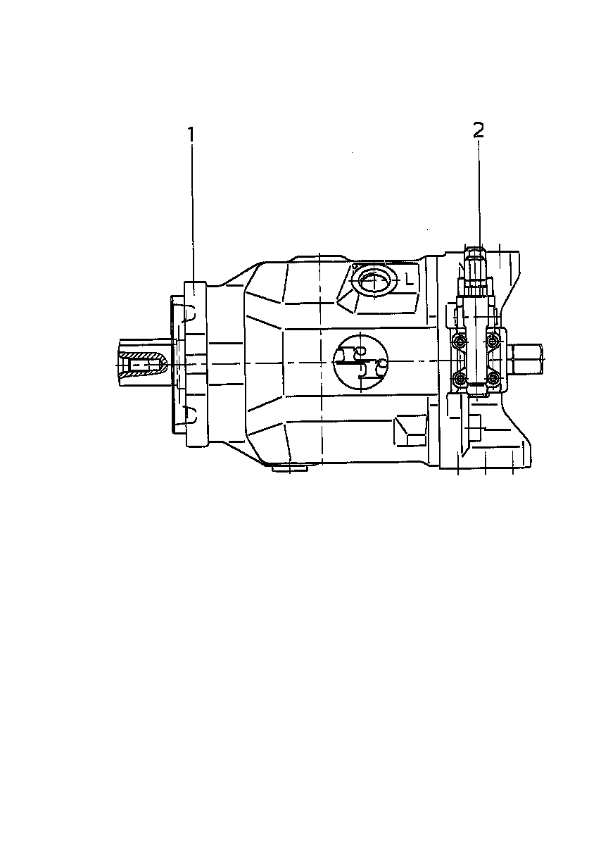 A AA10VSO100 DR /31R-VKC62N00 — Zeichnung