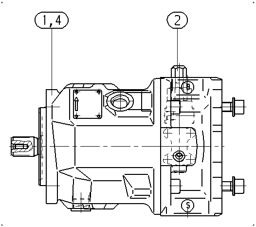 AH A10V O 71 DFR1/31L-PRC92K04 -SO511 — Zeichnung