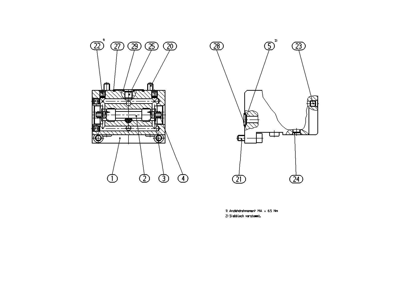 VALVE HOUSING — Zeichnung