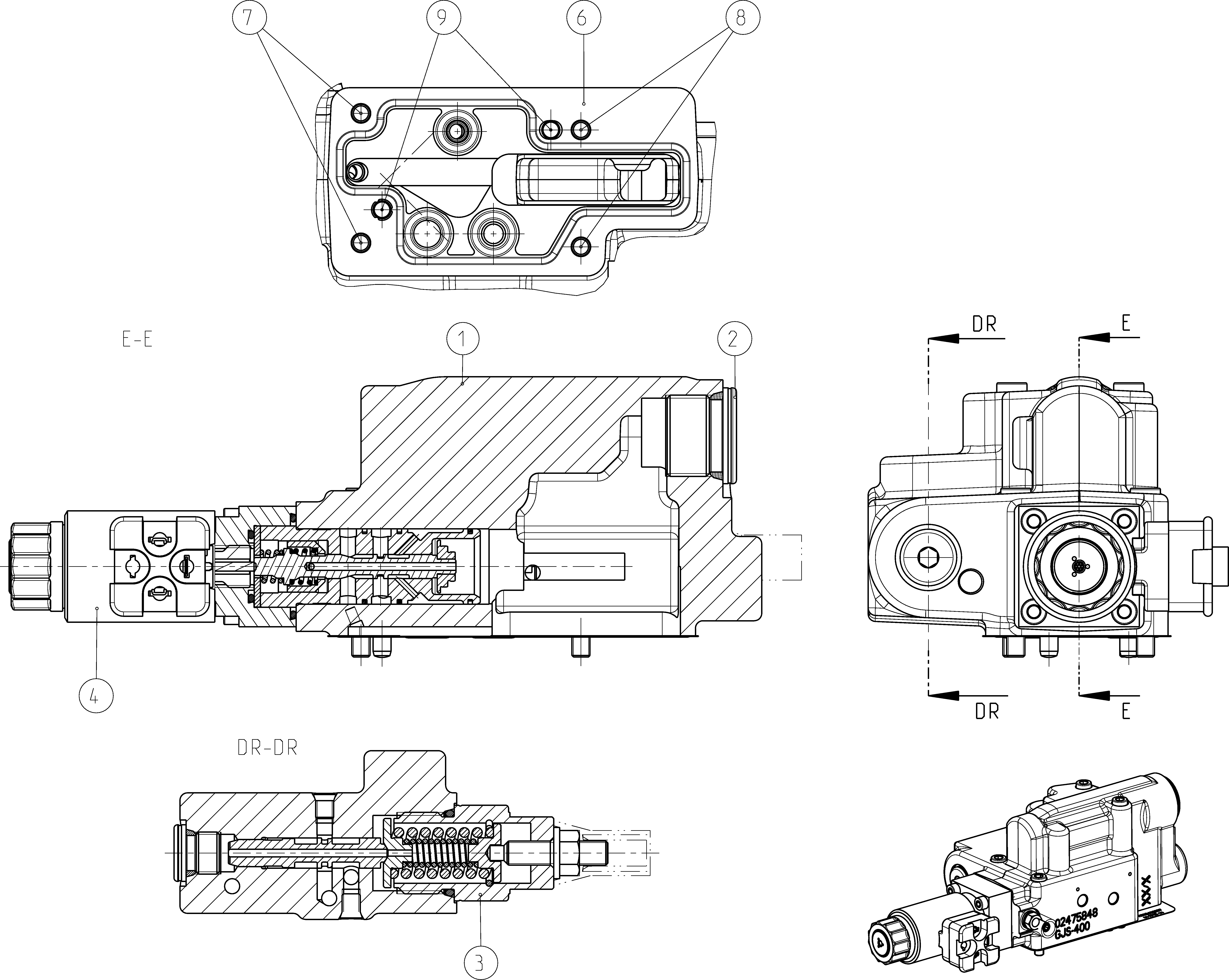 CONTROL VALVE — Zeichnung