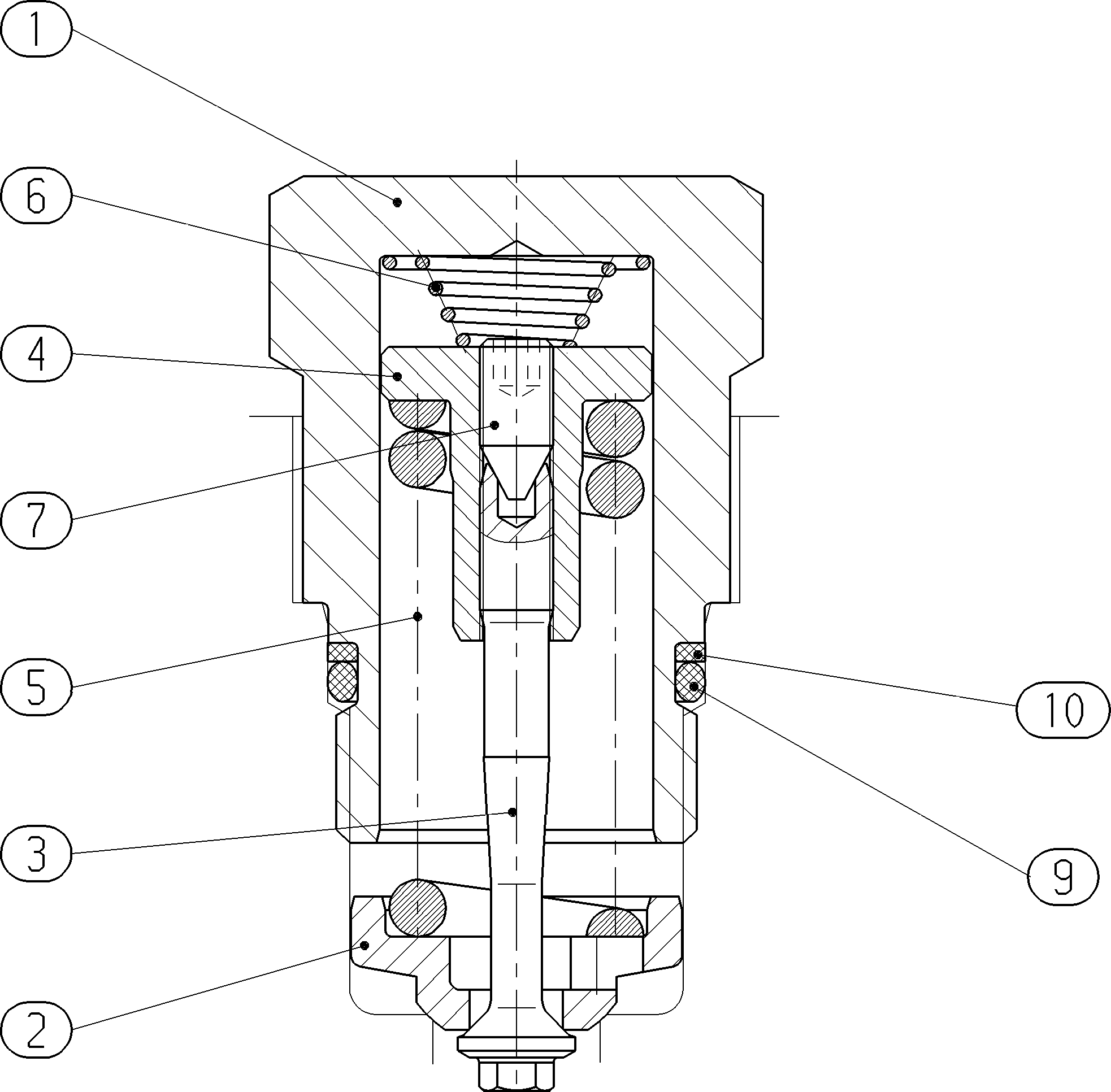 PRESSURE RELIEF VALVE — Zeichnung
