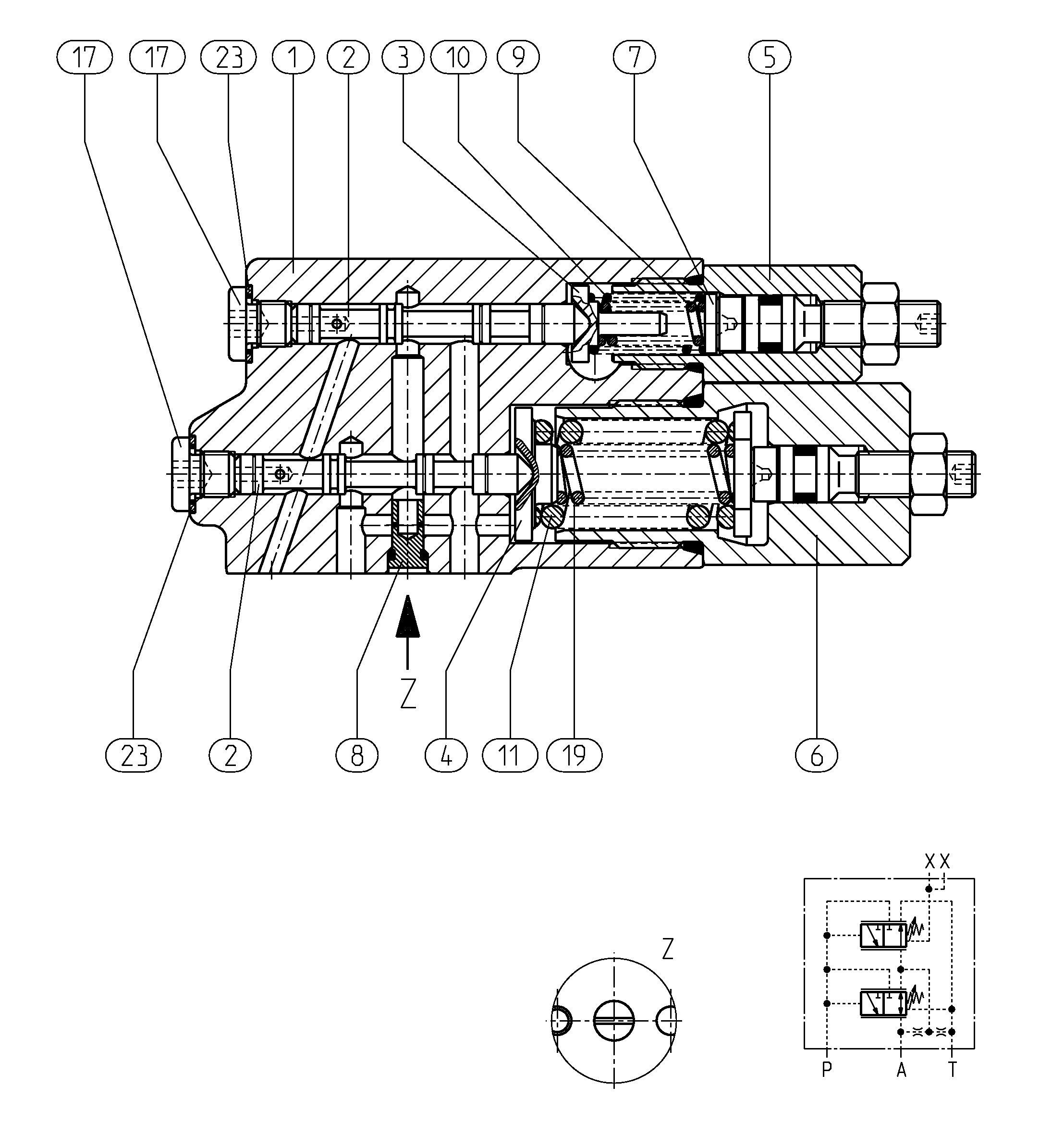 CONTROL VALVE — Zeichnung
