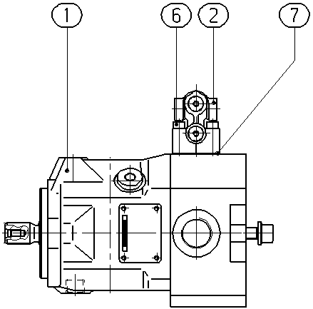 A A10VSO 10 DFR1/52R-VSA07KB2 -S2494 — Zeichnung