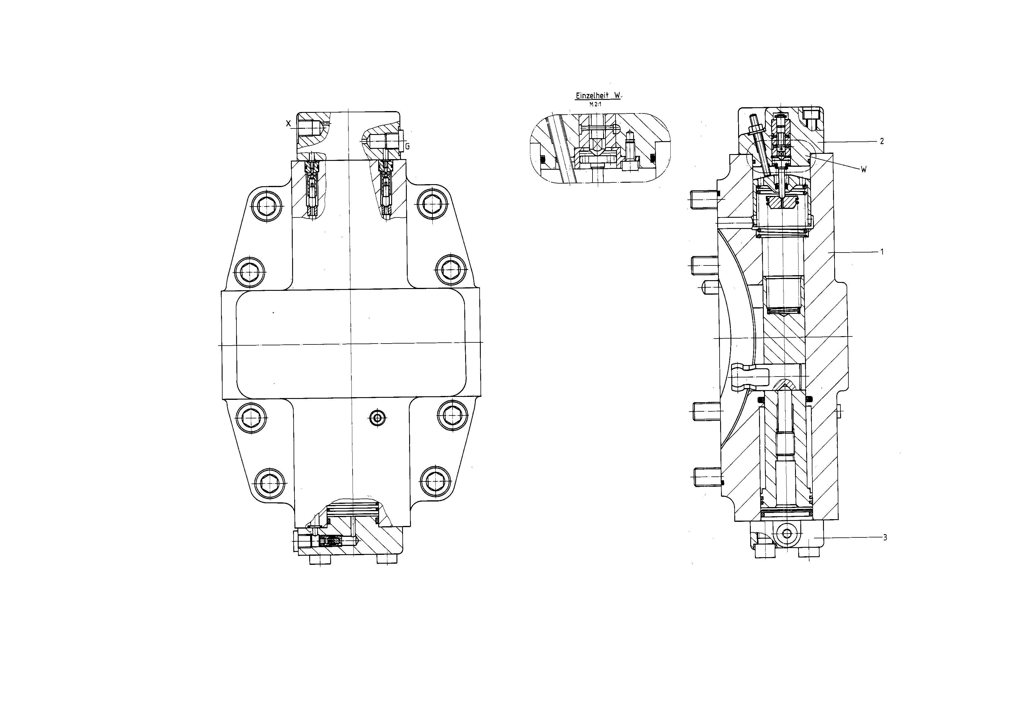 V A6V M 250 HA2T /61-V020 — Zeichnung
