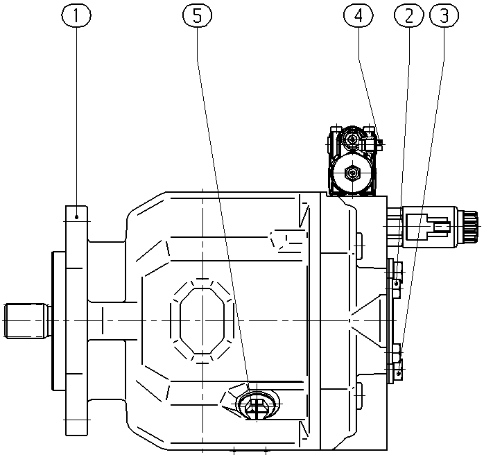 AP A10V O100EK2DS/32L-VUC11N00 -S3061 — Zeichnung