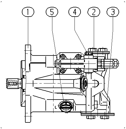 AL A10V O 28 DFR /52R-PSC12N00 — Zeichnung
