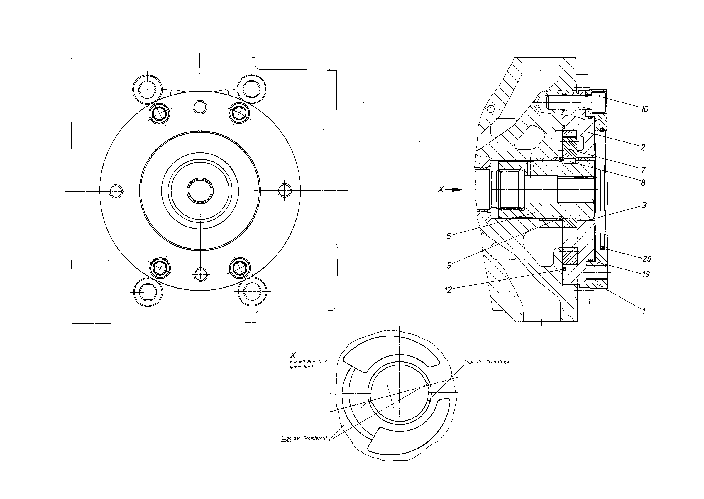INTERNAL GEAR PUMP — Zeichnung