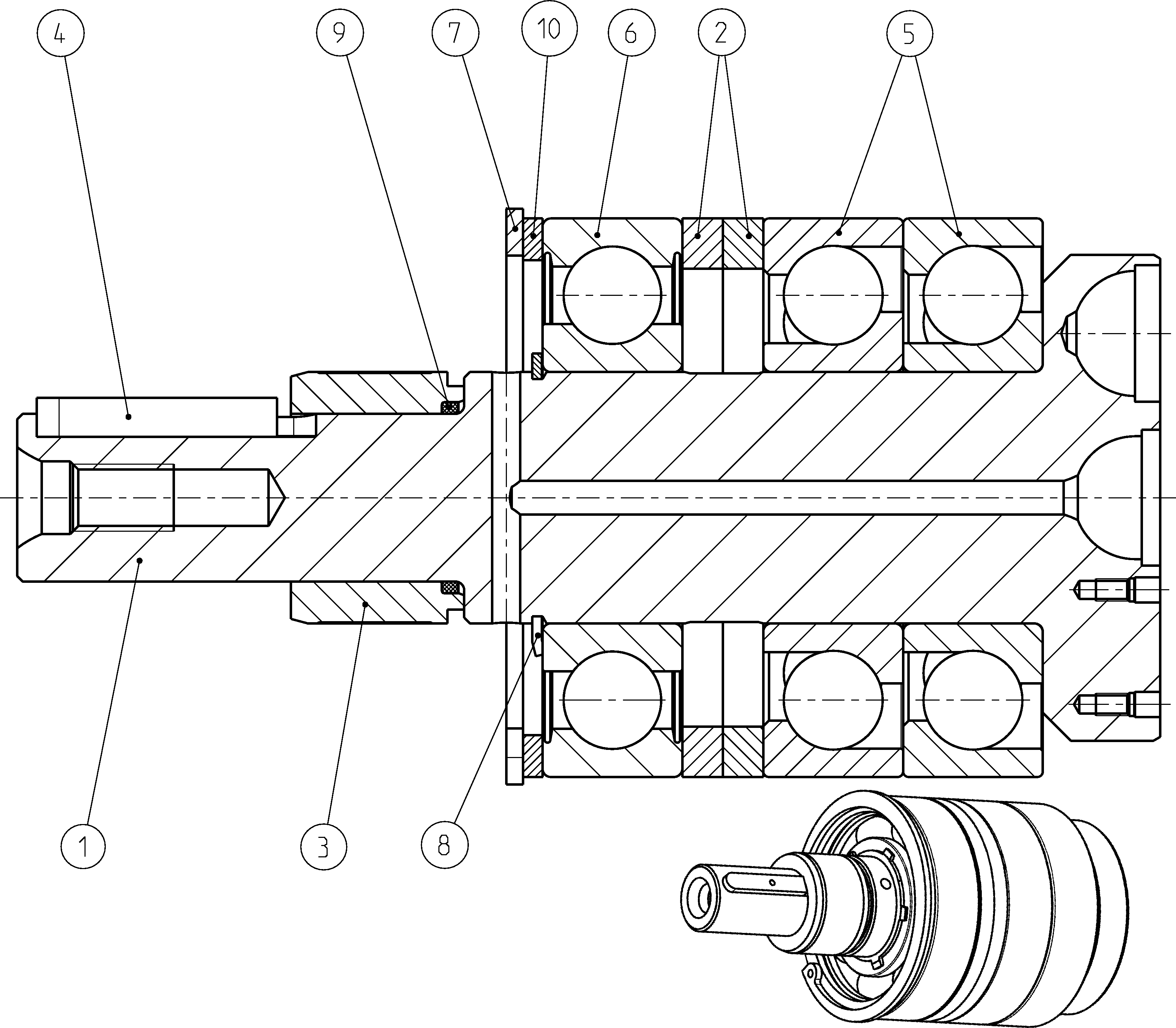 DRIVE SHAFT — Zeichnung