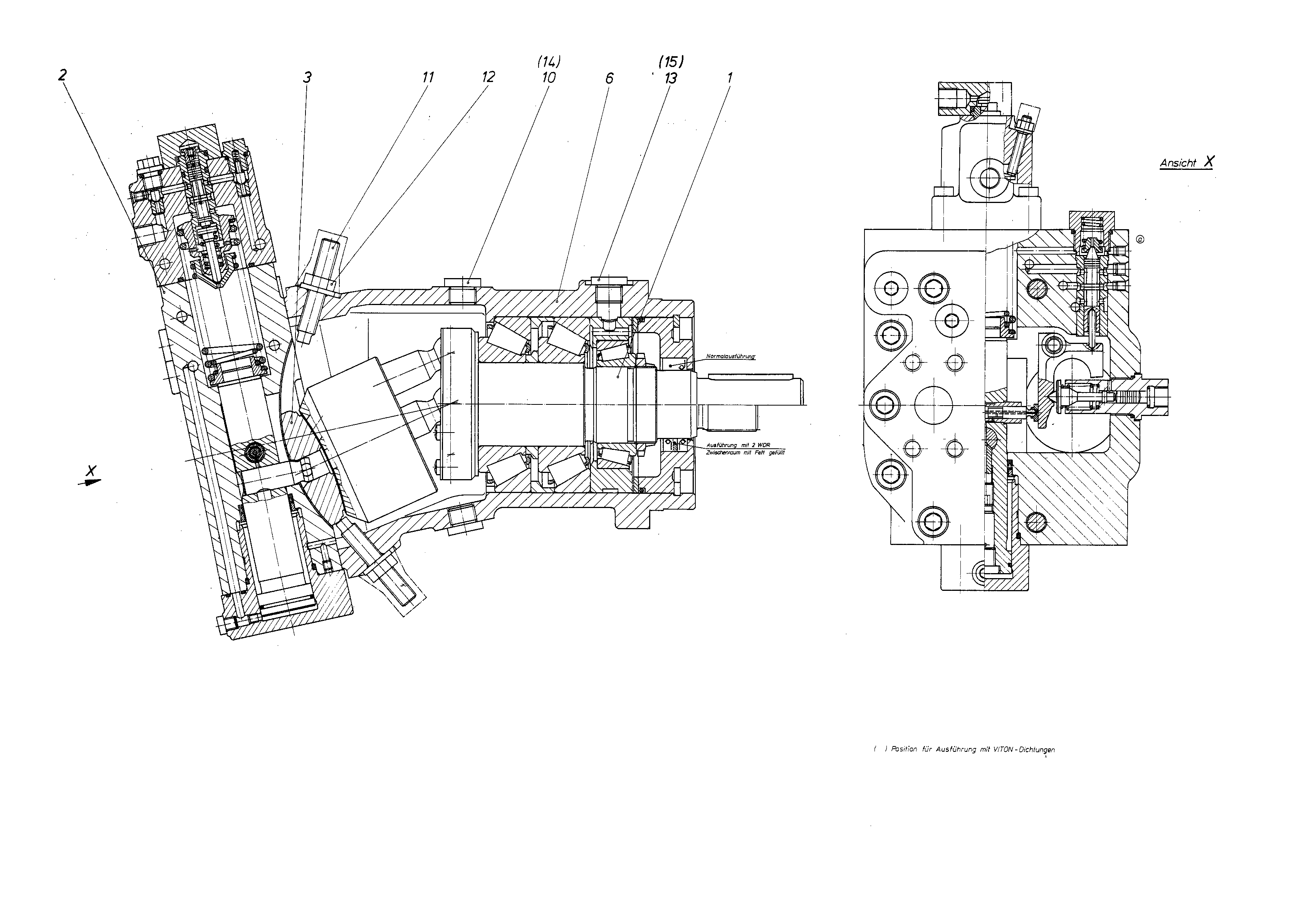 V-PUMPEA7VTO107LRH/60L-PZB1*G* — Zeichnung