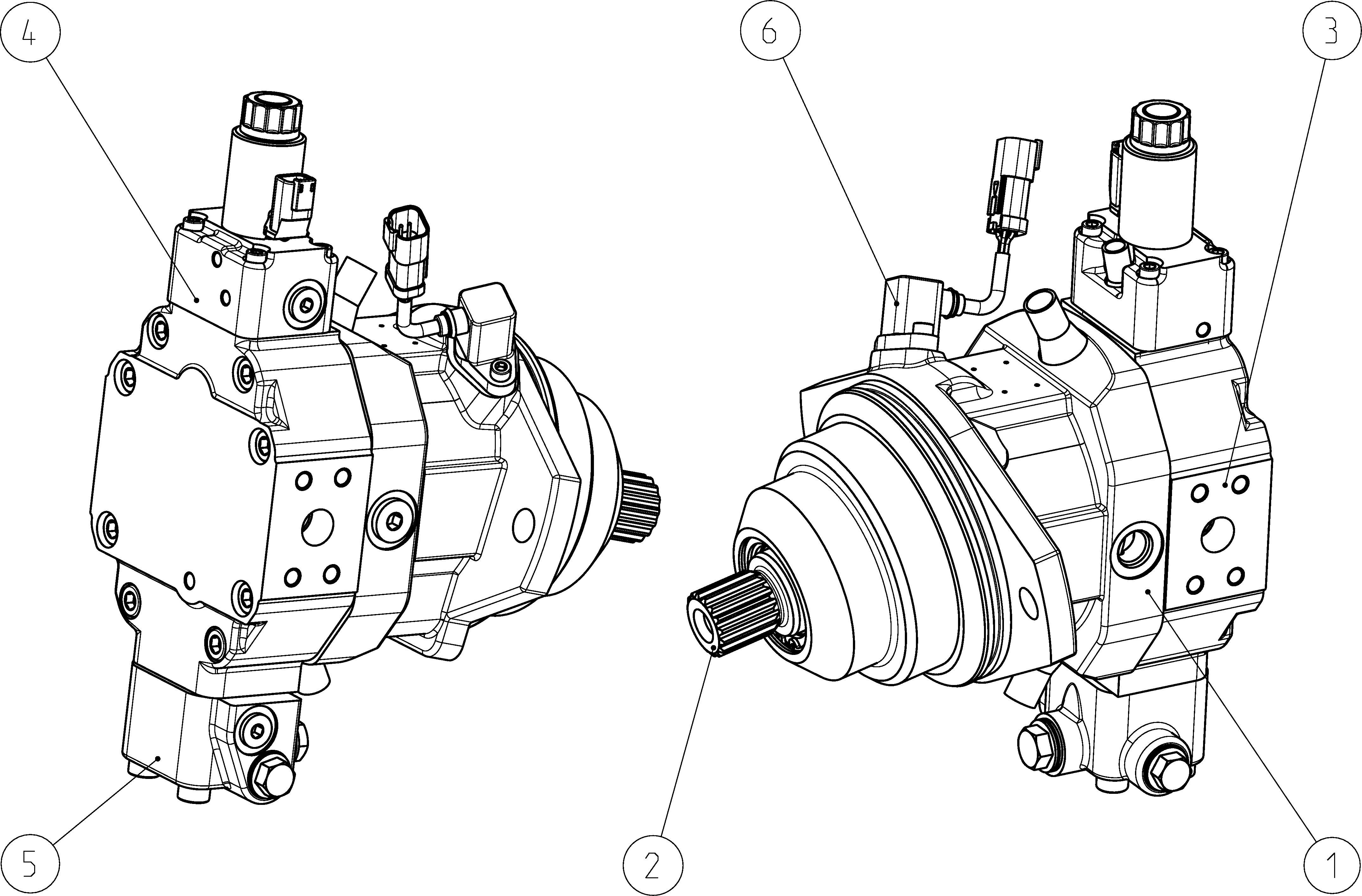 A6VE060EP500P000E/71AWV0P2Z82CH-S — Zeichnung
