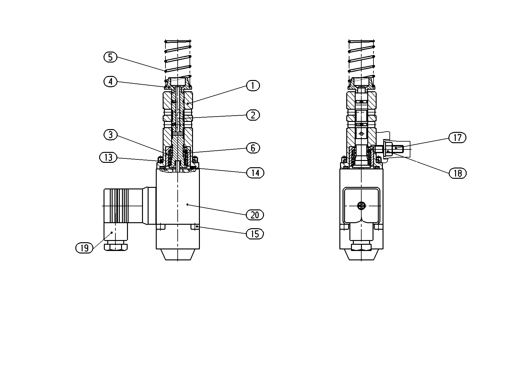 CONTROL ELEMENT — Zeichnung