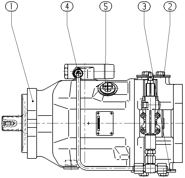 AP A10V O100 FHD /31R-VWC62K04 -SO802 — Zeichnung