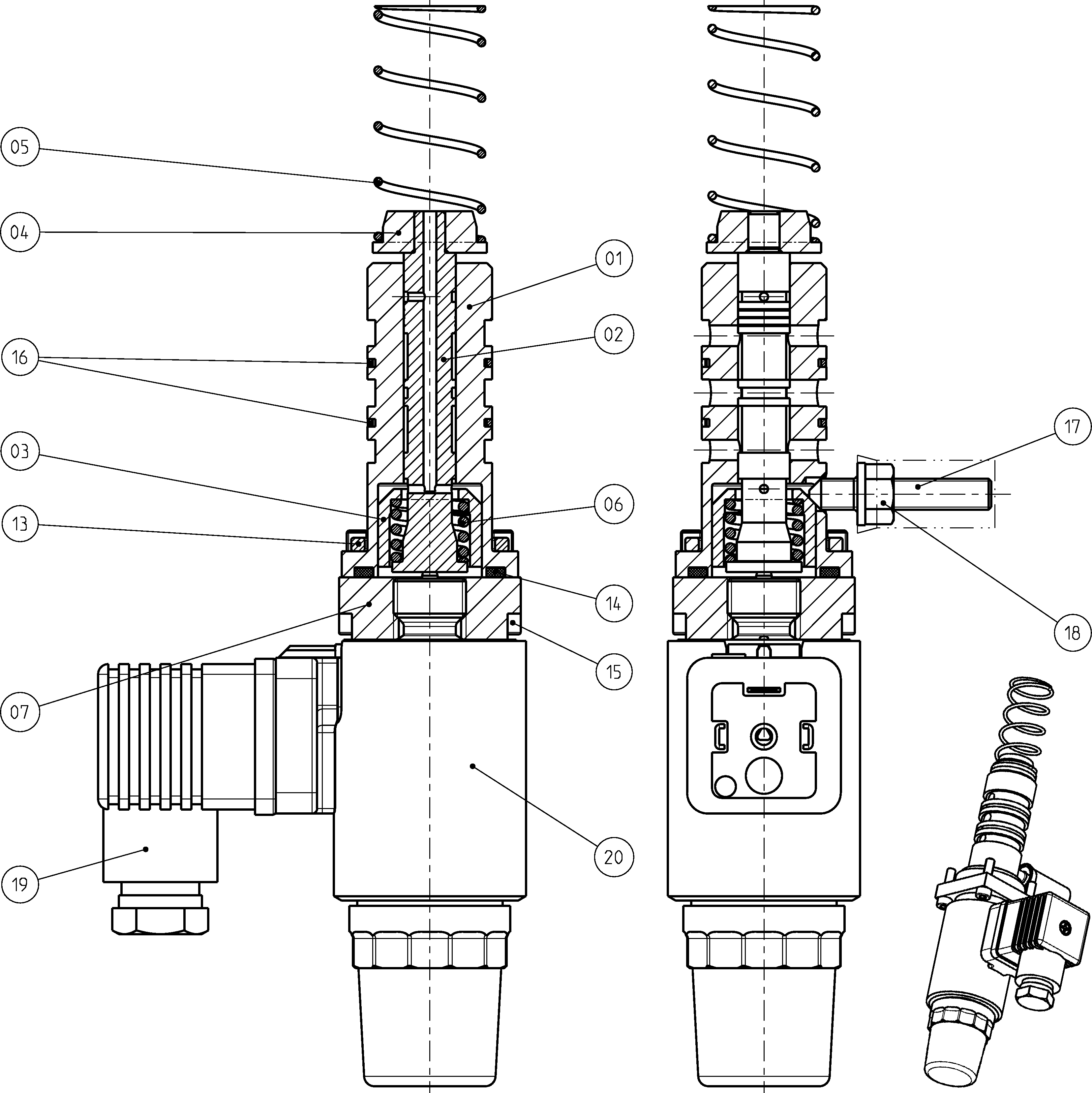 CONTROL ELEMENT — Zeichnung