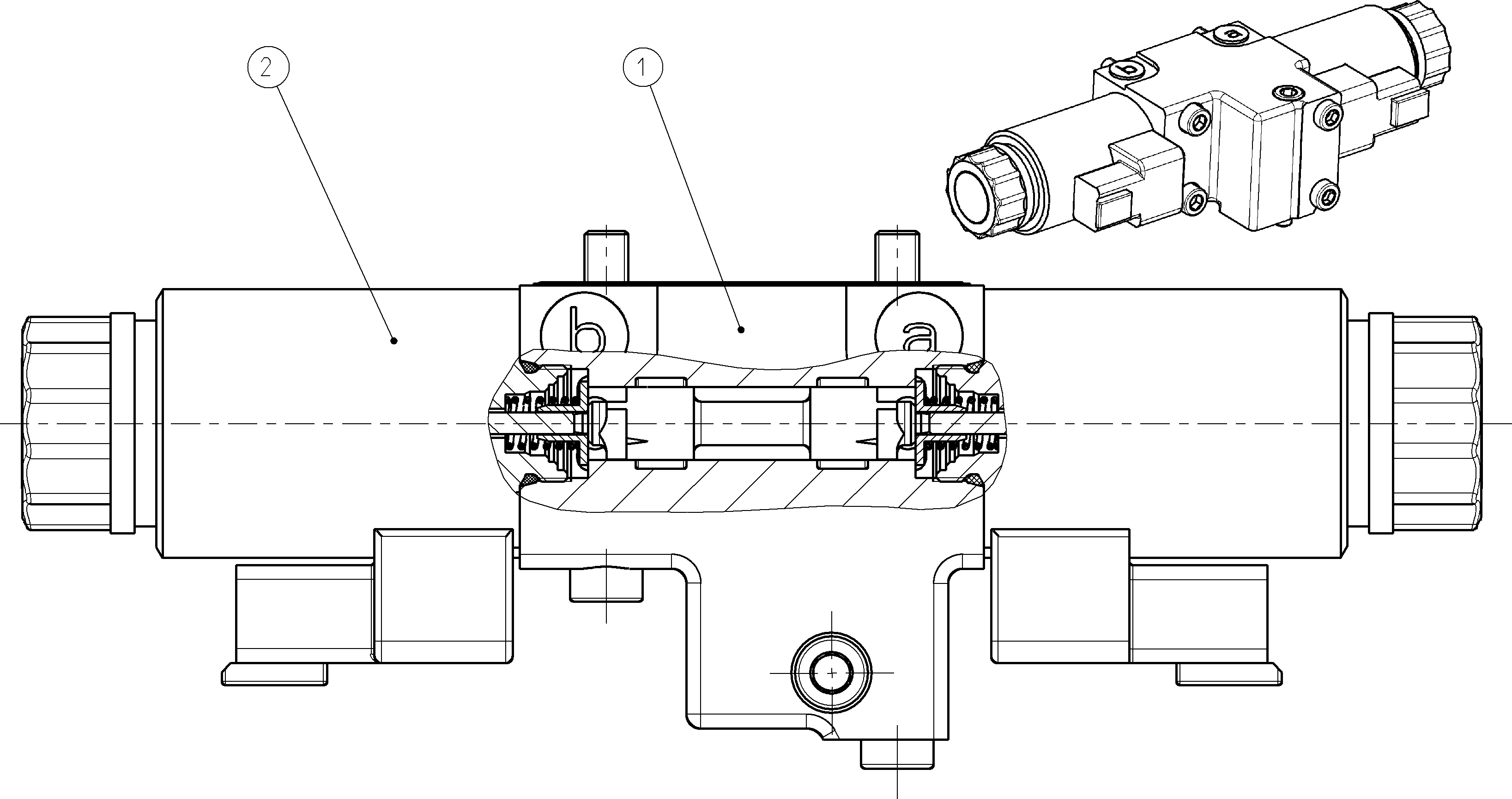 DIRECTIONAL-CONTROL VALVE — Zeichnung