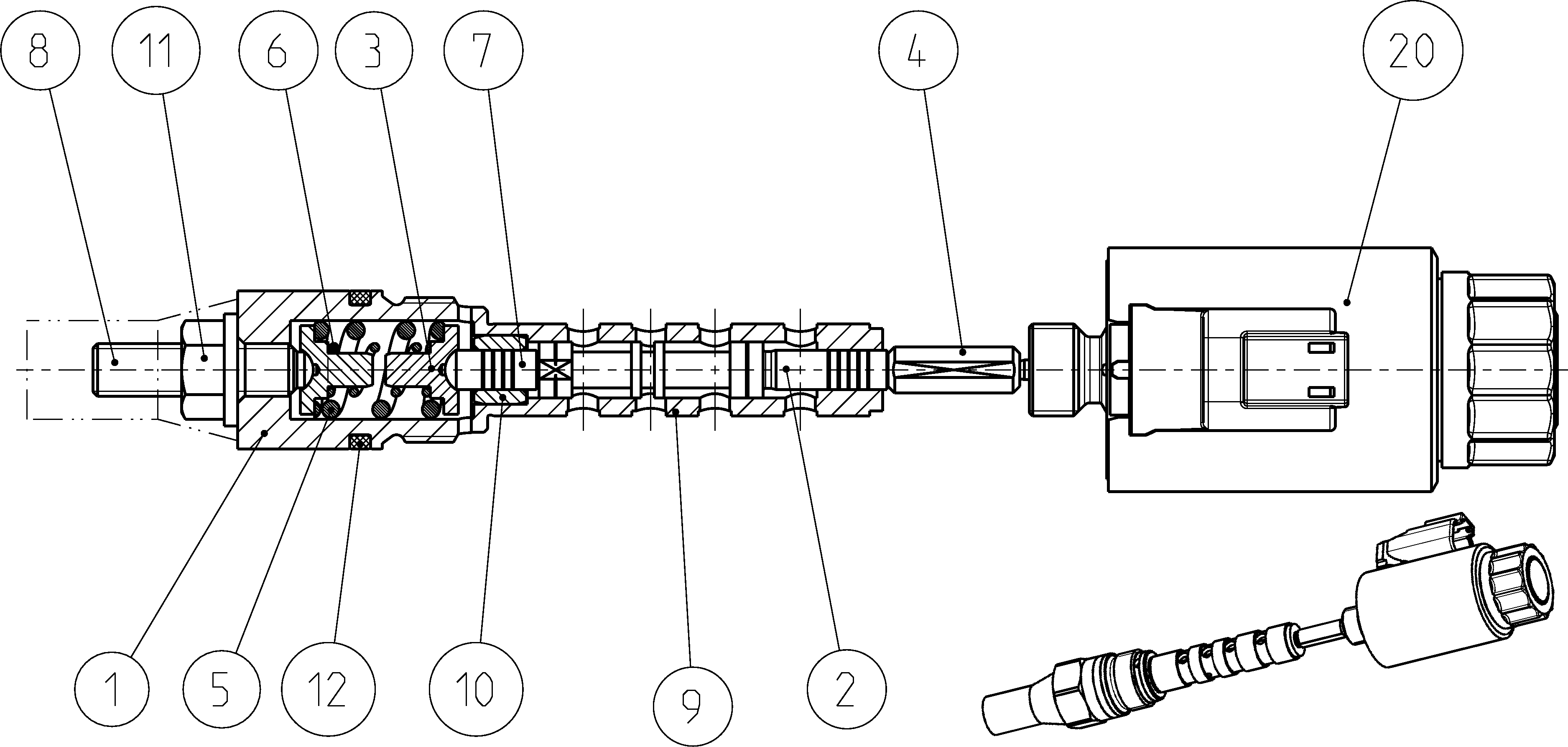CONTROL ELEMENT — Zeichnung