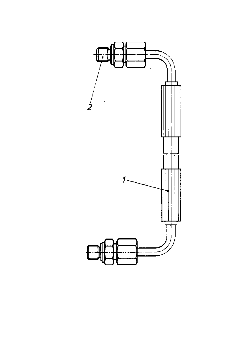 HYDRAULIC LINE — Zeichnung