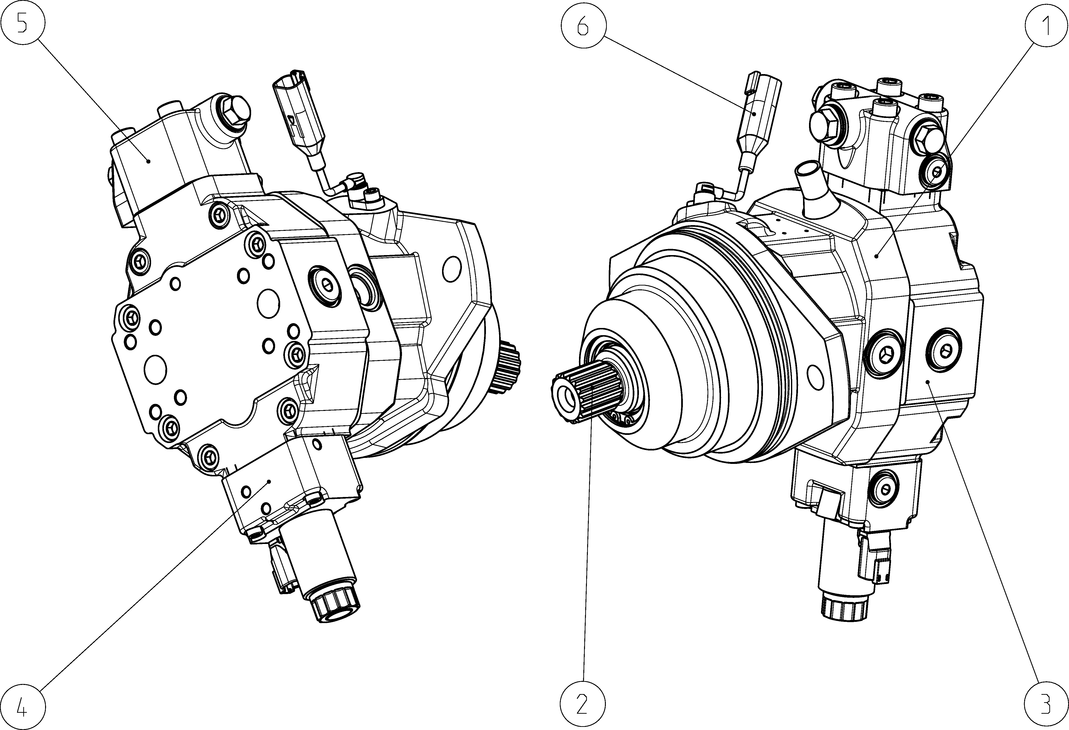 A6VE060EP200P000A/71MRV0P2Z81BV-S — Zeichnung