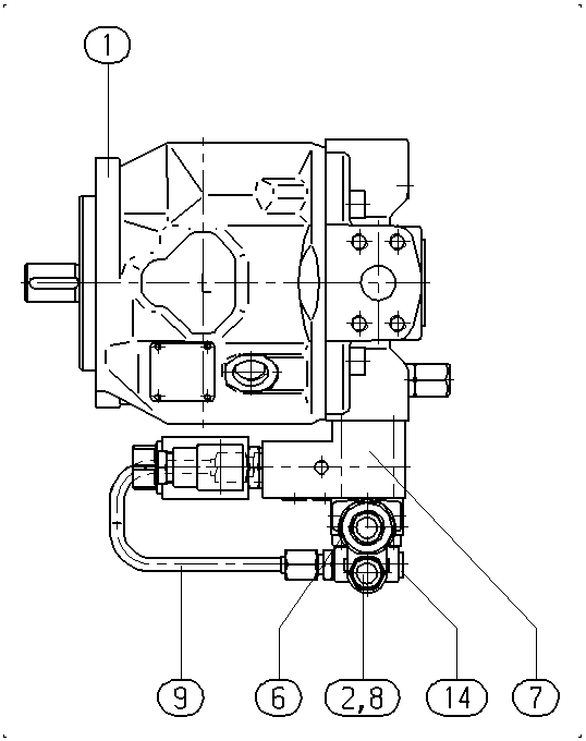AAA10VSO45DRG/31R-PSC62N00-S1184 — Zeichnung