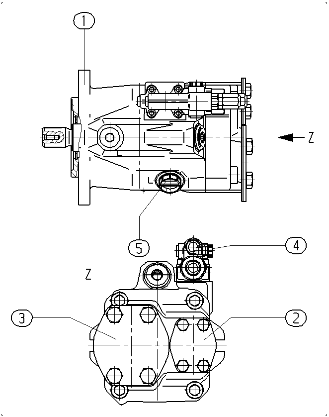 AL A10V O 60 DFR /52R-PUC61N00 — Zeichnung