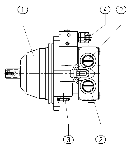 AL A10V E 45 HZ /52W2-VRF66N007 -S1622 — Zeichnung