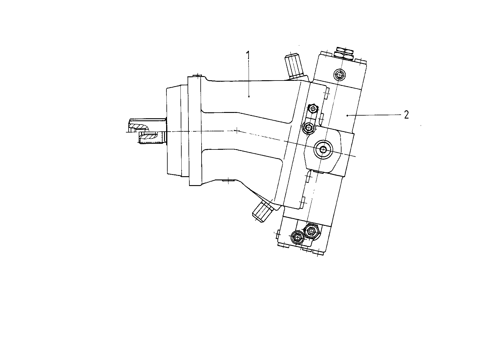A A6V M 355 EP2D /63W1-VZH010 EB — Zeichnung