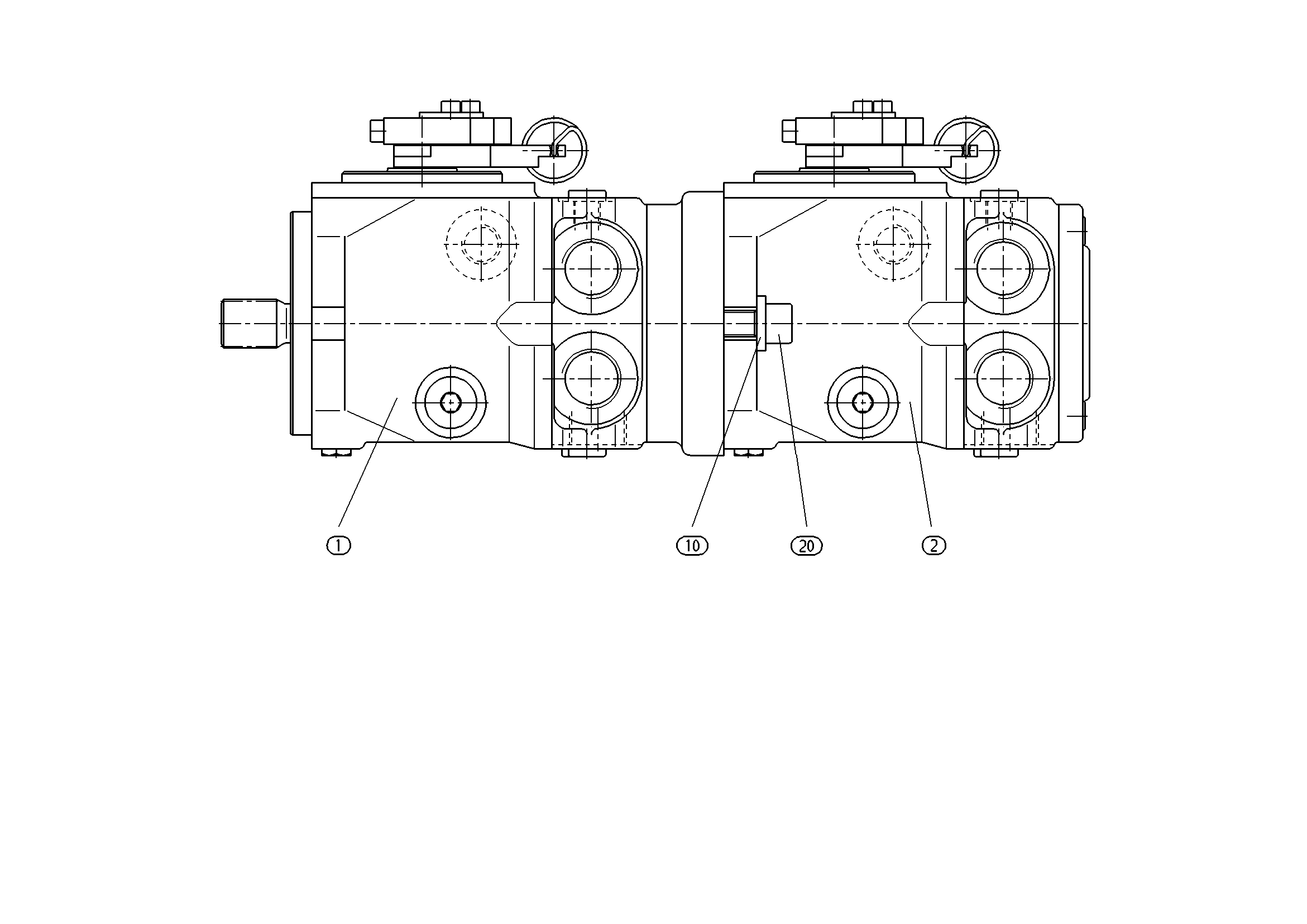 A11VG19MD+A11VG19MD**G* — Zeichnung
