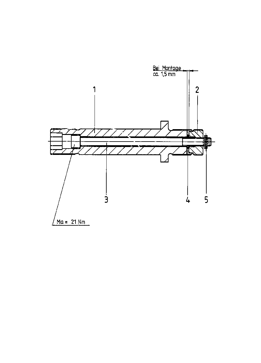 STUD BOLT — Zeichnung