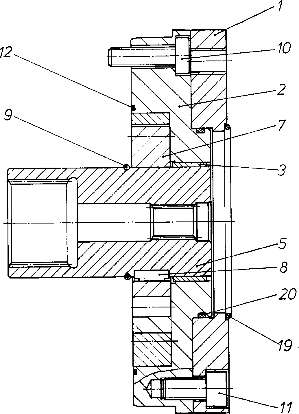INTERNAL GEAR PUMP — Zeichnung