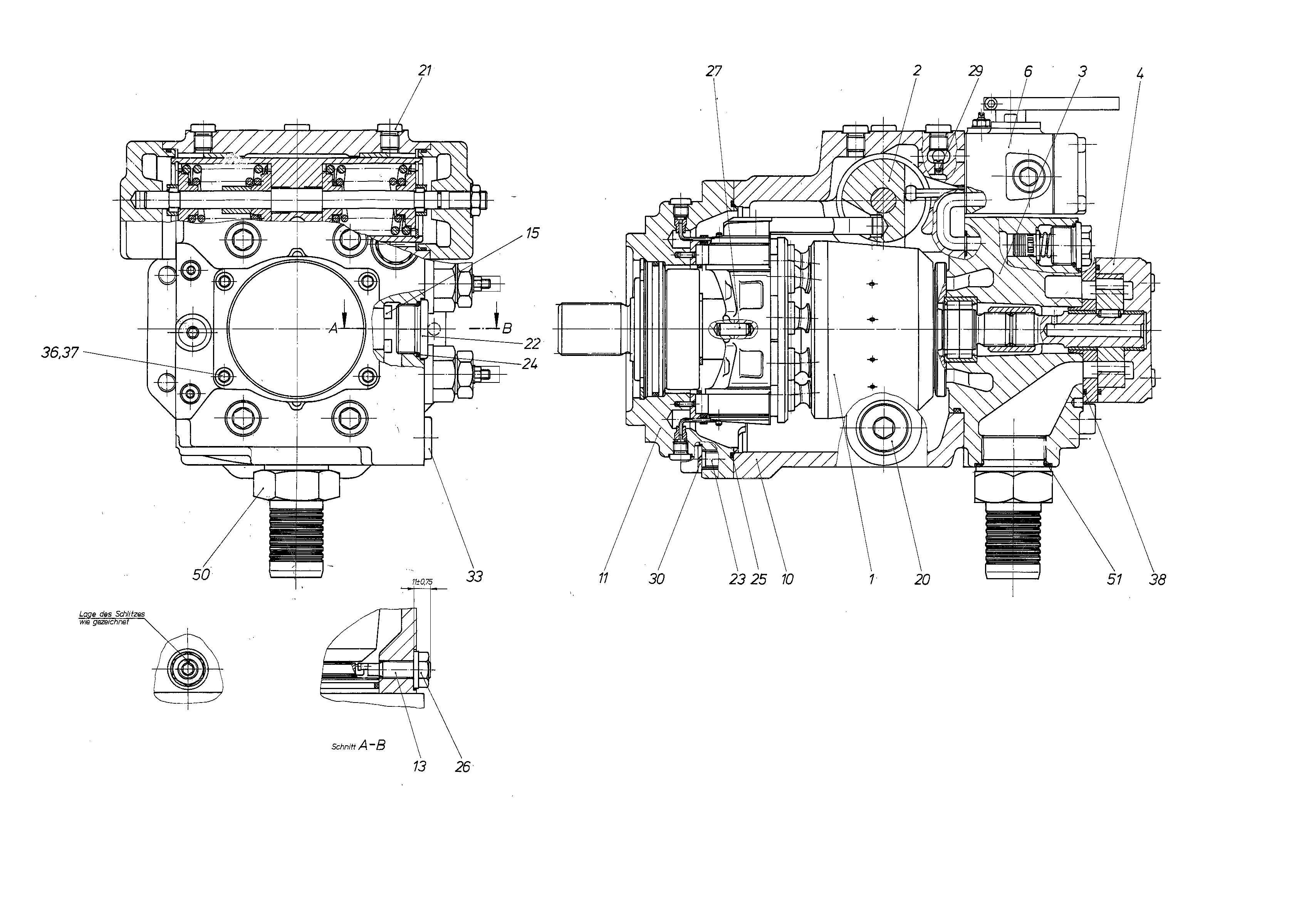A4V71HW2.0RXO1O1O-S — Zeichnung