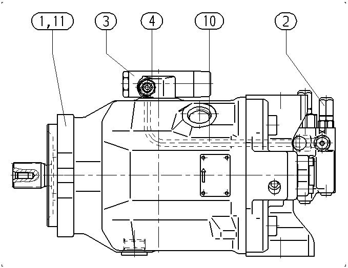 AHA10VO100DFLR/31L-PUC62N00-SO811 — Zeichnung
