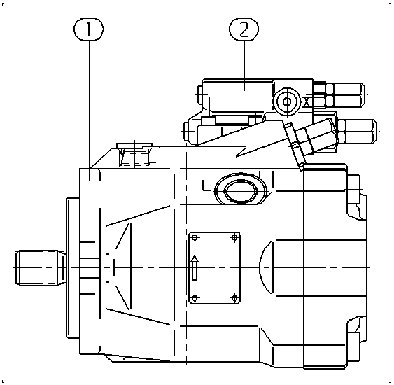 AA10VO60DFR1/52L-PUC11N00-S1137 — Zeichnung