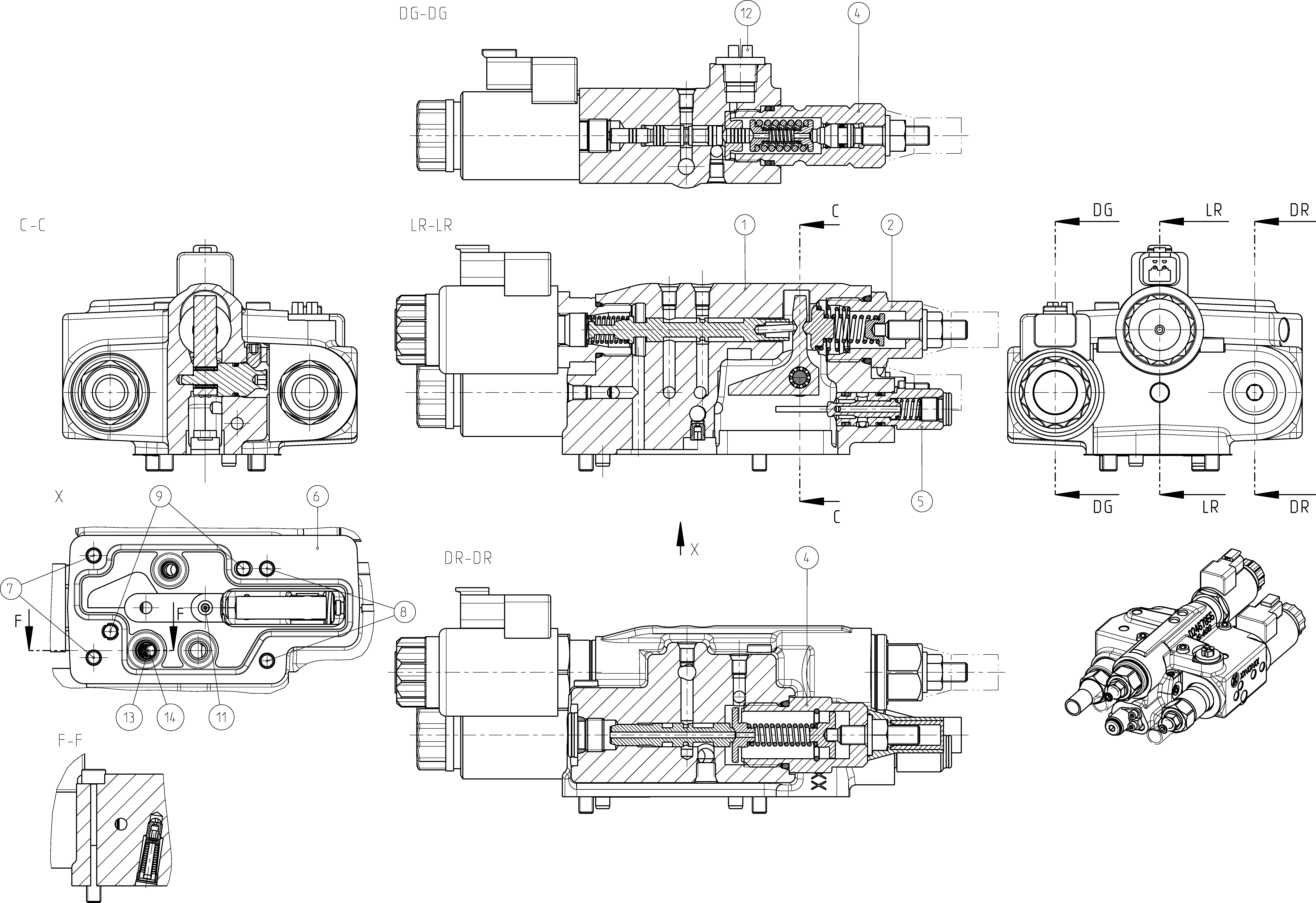 CONTROL VALVE — Zeichnung